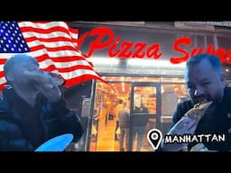 BRITS Try PIZZA in NEW YORK CITY!