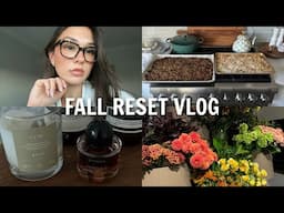 fall reset, homemade granola recipe, cozy dinner & more!