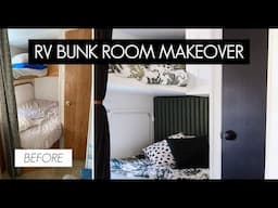 RV Bunk Room Remodel | Modern RV Makeover Ep. 07