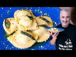 How to Make BUTTER SAGE RAVIOLI Like an Italian