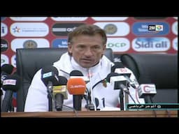 مقتطف من الندوة الصحفية للمدرب رونارد عقب نهاية مباراة   المغرب و بوركينا فاسو 2 - 0