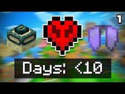 HARDCORE Attempt 2: Can I Get An Elytra In 10 Days Or Less?