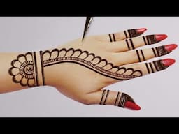 Backhand Easy Simple Mehndi design |Stylish Mehandi design |Mehandi ka design |Mehndi designs Mehndi