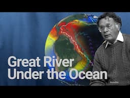 How did deep water flows of the oceans cool the Earth in the Ice Age?