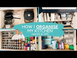 Small Kitchen Organisation Hacks & Tips - Stacey Clare Kitchen Tour