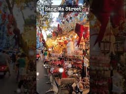 Christmas Street in Hanoi, Vietnam | Hang Ma Street #hanoivietnam #vietnam #wheninvietnam