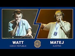 Looping World Championship 🇨🇿 Watt vs Matej 🇦🇹 Vocal Music Soundclash - Quarterfinal 2023