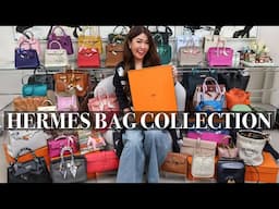 MY ENTIRE HERMES BAG COLLECTION 2024 *Over 45+ Bags with Close Ups*