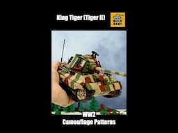 WW2 King Tiger lego tank #shorts #legoww2