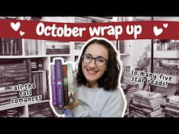 October Reading Wrap Up 🍁🎃 Fantasy Romance and Cozy Fall Books