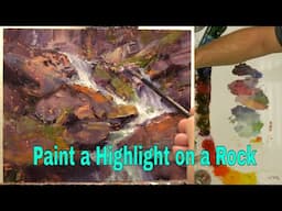 Paint a Highlight on a Rock  - Problem Solving