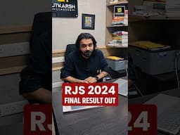 RJS 2024 Final Result Out ! #rjs2024result #utkarshlawclasses #shorts #akshaysir #judiciary