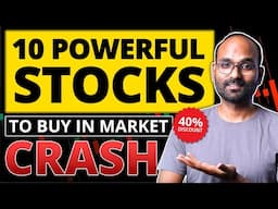 10 Fundamentally Best Stocks To Buy Now at Heavy Discount | Stocks To Buy in Market Crash