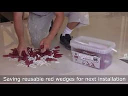 How to prepare floor and tile with T-Lock™ Tile Leveling System by Pro