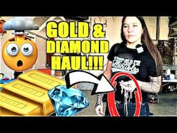 Ep621:  EPIC Gold Diamond & Silver Haul & SHOCKING Antique Find! 🤯🤯