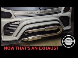 A Crazy Exhaust & another Custom Part Completed