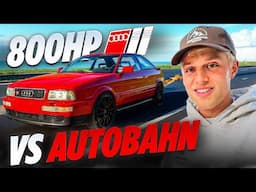 Testing the 800HP AUDI S2 from HELL- the car that changed my mind about Audi… | 300+ KMH!