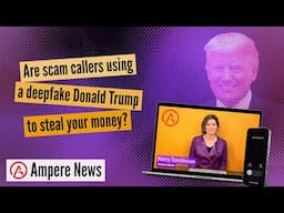 Scammers use a Donald Trump copycat to try to trick you out of money