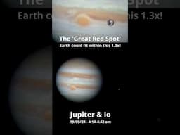 Jupiter Rotation #space #jupiter #science #planets #solarsystem #earth