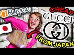 BUYING SECOND HAND LUXURY FROM JAPAN | TRYING THE "BUYEE" SHOPPING SERVICE!!! *risky Gucci haul*