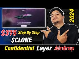 $375 Profit By Airdrop 🤑  - Confidential Layer Testnet Airdrop Privacy Bridge Step By Step 2024 🚀