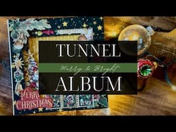 Merry & Bright Album Kit Walkthrough | Vintage Holiday Tunnel Album