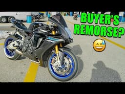 Yamaha R1M FIRST RIDE With EXPENSIVE NEW MODS