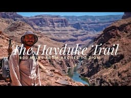 A Week at the Bottom of the Grand Canyon - Hayduke Trail Thru Hike 14