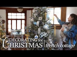 Cozy French Cottage Christmas Decorating Ideas: Decorate for Christmas 2024 with Me (Episode 1)!