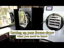 Setting up your Freeze Dryer | Stay Fresh