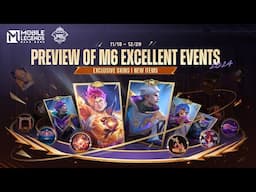 M6 Exciting Events Preview | Events Preview | Mobile Legends: Bang Bang