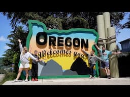 New Zealand Family see Oregon for the first time! (SMOKING MILITARY PLANES AND DANGEROUS CLIFFS!)