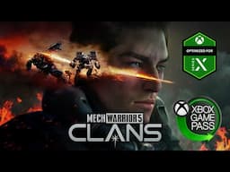 MechWarrior 5 Clans - Xbox Series X 4K 60 FPS GamePlay