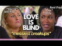 Love is Blind MESSIEST BREAKUPS who got MARRIED and who didn't?! 😬