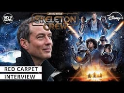 Jude Law on Star Wars Skeleton Crew | His love of Star Wars | The mystery surrounding his character