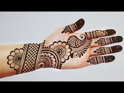 New Easy Mehndi design for Front hand |Simple Mehandi design |Mehandi ka design|Henna Mehndi designs