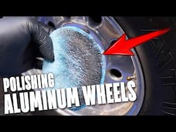 Polishing Bare Aluminum Wheels #detailingtips #detailing