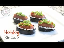 Korean Hotdog Kimbap (핫도그 김밥)  | Aeri's Kitchen