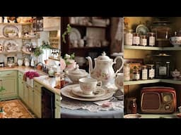 The Heart of Grandmacore: Vintage Grandmacore Kitchen Ideas for a Cozy Nostalgic Home