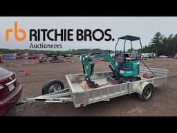 Buying a Mini Excavator at the Ritchie Bros Auction