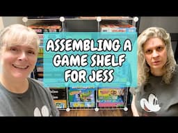 Assembling a Game Shelf for Jess