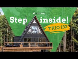 AVRAME TRIO132 | A-frame house walkthrough