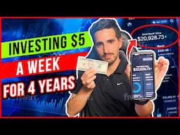 Investing $5 a week for 4 years Dollar cost average Profits