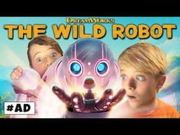 River & Wilder’s WILD ROBOT Challenge!