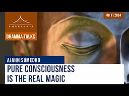 Pure Consciousness is the Real Magic | Ajahn Sumedho | 08.11.2024