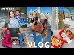 WEEKLY VLOG! Our toddler got a brand deal omg!! Disneyland trip, Halloween  + more!