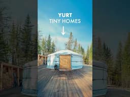 Why Yurts are Amazing – Quick & Simple Tiny Home #shorts #yurt #tinyhouse #tinyhome