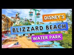 Disney's WINTER Themed Water Park has Reopened | Blizzard Beach 2024