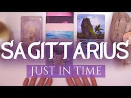 SAGITTARIUS TAROT READING | "ENTERING YOUR GOLDEN ERA!" JUST IN TIME