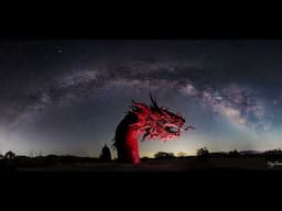 Milky Way Panorama tutorial time lapse.